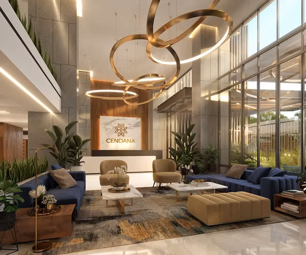 Apartamento amueblado de un dormitorio en edificio moderno bien ubicado!