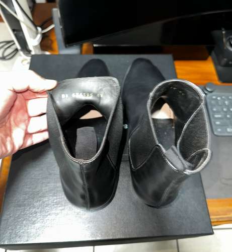 Chelsea Boots WYATT – YSL Saint Laurent | Cuero Negro - Originales - talla: 41