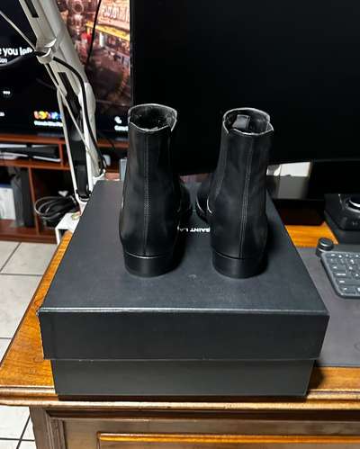 Chelsea Boots WYATT – YSL Saint Laurent | Cuero Negro - Originales - talla: 41