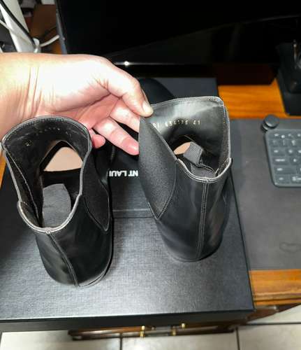 Chelsea Boots WYATT – YSL Saint Laurent | Cuero Negro - Originales - talla: 41