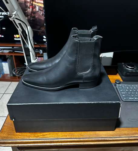 Chelsea Boots WYATT – YSL Saint Laurent | Cuero Negro - Originales - talla: 41