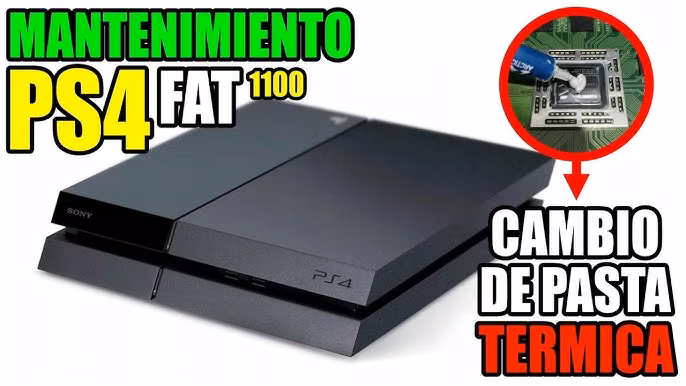 Mantenimiento de PlayStation 4 y 5
