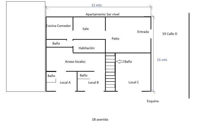 Casa en venta con locales uso mixto Zona 6 proyecto 4-4 - Imagen 10