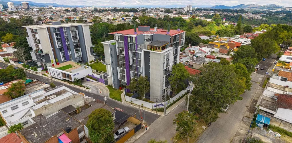 Apartamento en renta Edificio Epic 15 en zona 15