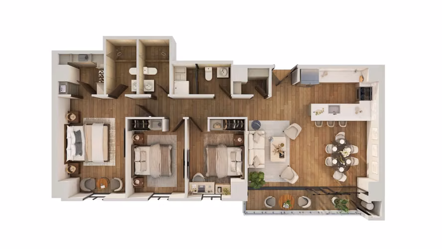 Venta de Apartamento en Kanajuyú Zona 16 Guatemala.