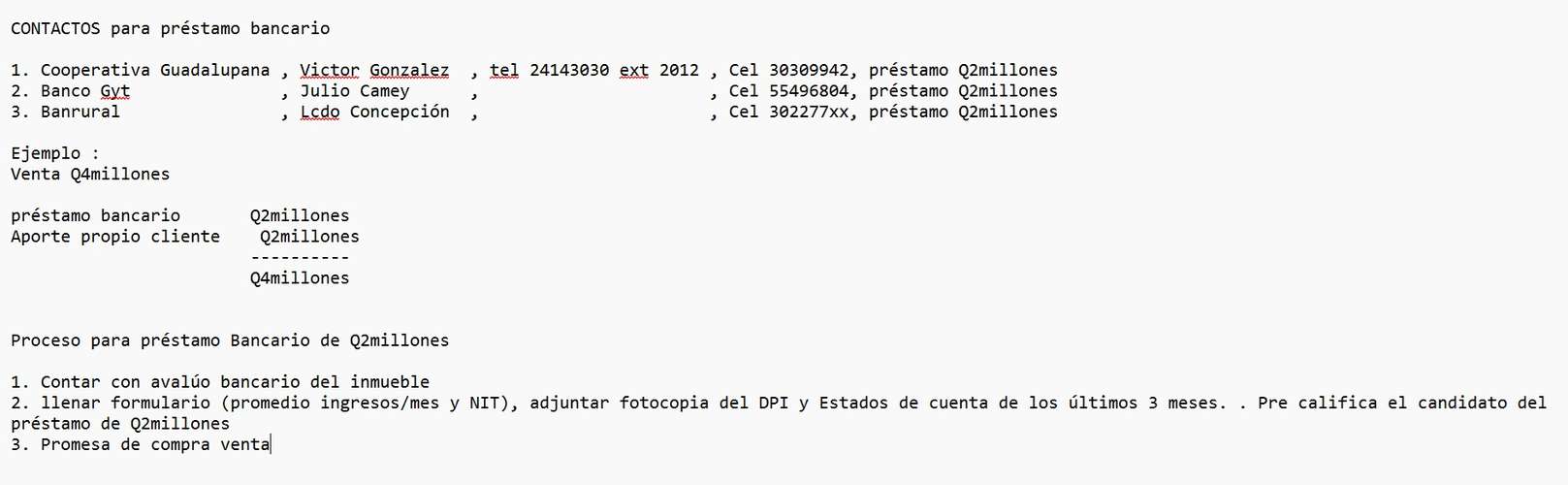 VENTA DE PROPIEDAD EN TECPAN GUATEMALA