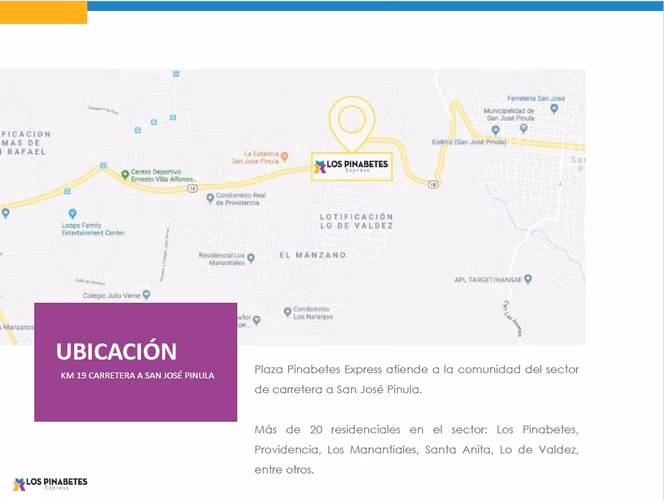 ¡Tu próximo Local Comercial en Renta – Plaza Pinabetes Express, Km 19 Carretera a San José Pinula!