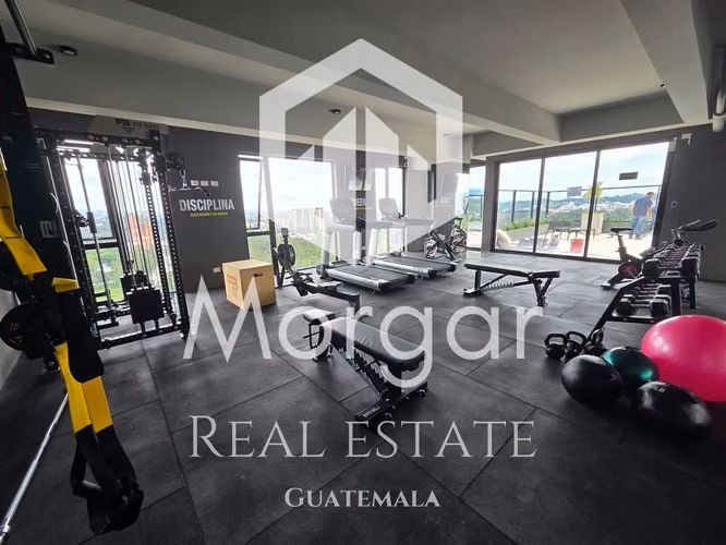 Apartamento en alquiler en zona 15 de 2 dormitorios en $1,660