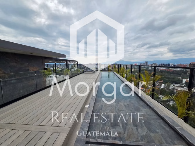 Apartamento en alquiler en zona 15 de 2 dormitorios en $1,660