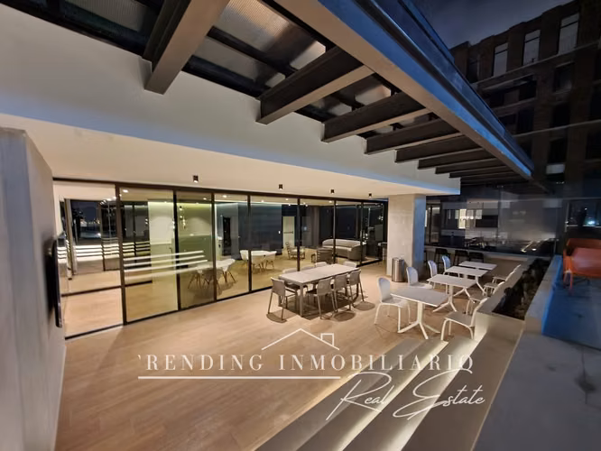 Renta de Apartamento en Edificio Diago6 Zona 10 de 2 Habitaciones con 2 Parqueos