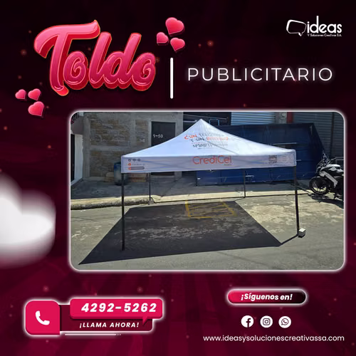 TOLDO 4 AGUAS PARA EXTERIOR