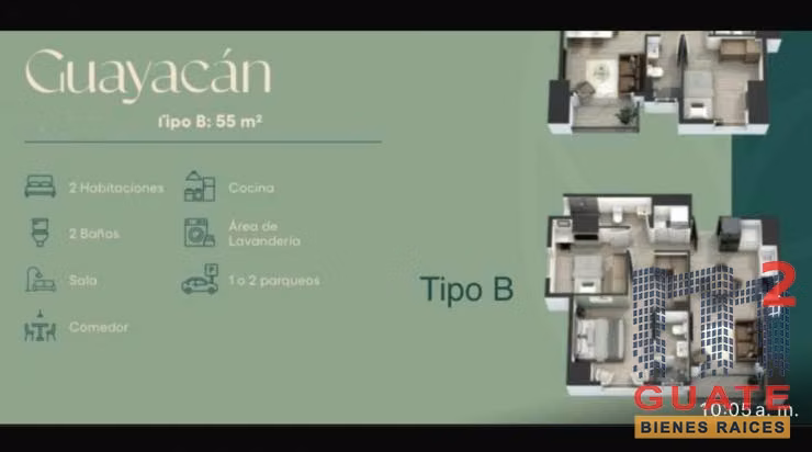 Apartamento en Renta, Zona 12 (R10166) - Imagen 2