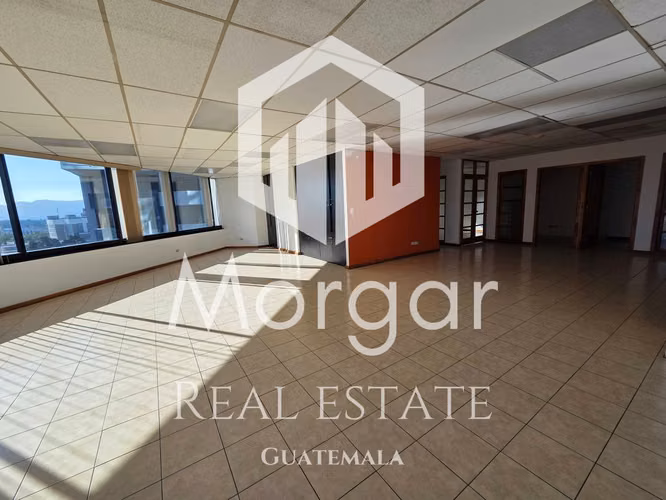 Oficina en alquiler en zona 10 de 209 mts en $ 3,269
