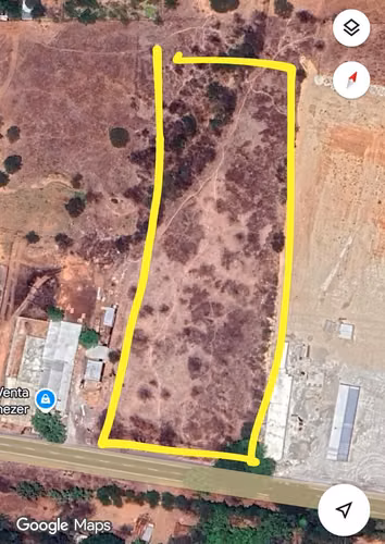VENDO TERRENO A ORILLA DE CARRETERA KM,116 AL ATLANTICO