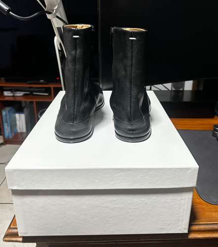 Maison Margiela Tabi Boots, cuero color negro talla: 41 - Originales - Imagen 5