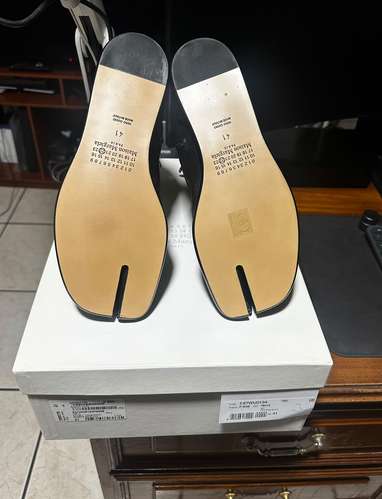 Maison Margiela Tabi Boots, cuero color negro talla: 41 - Originales - Imagen 7