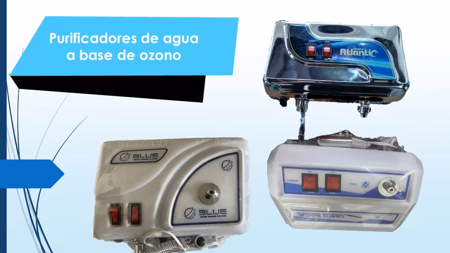 Purificadores, filtros de agua, repuestos, Ozono