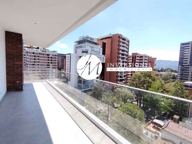 Apartamento en renta en zona 14 de 2 dormitorios