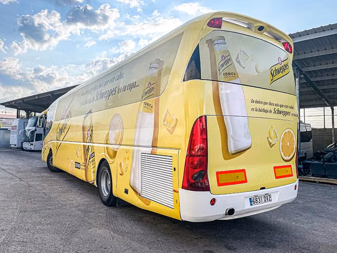 Branding para buses o comunicación visual