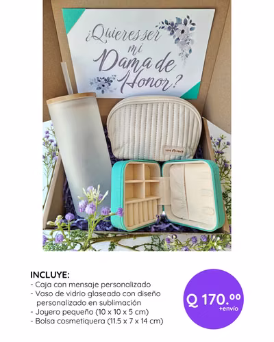 Cajas de regalo o Cajas para dama de honor