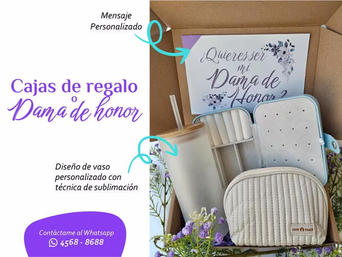 Cajas de regalo o Cajas para dama de honor
