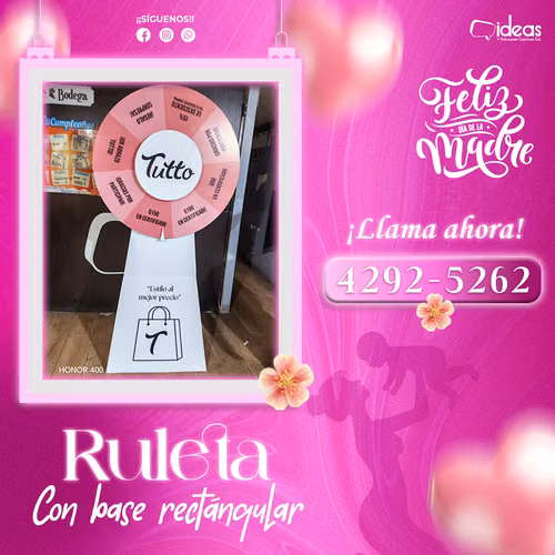 Ruleta de pedestal
