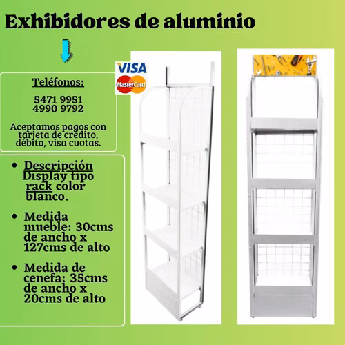 Exhibidores para boquitas