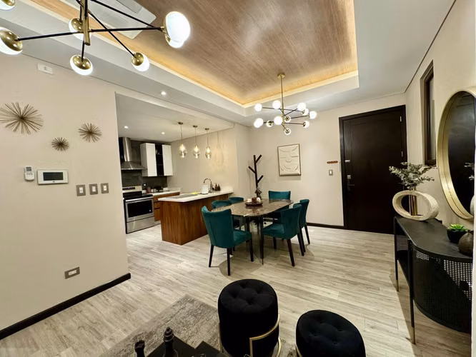 APARTAMENTO AMUEBLADO EN LIRIOS DE CAYALÁ 2 – ZONA 16, 2 HAB + PÉRGOLA