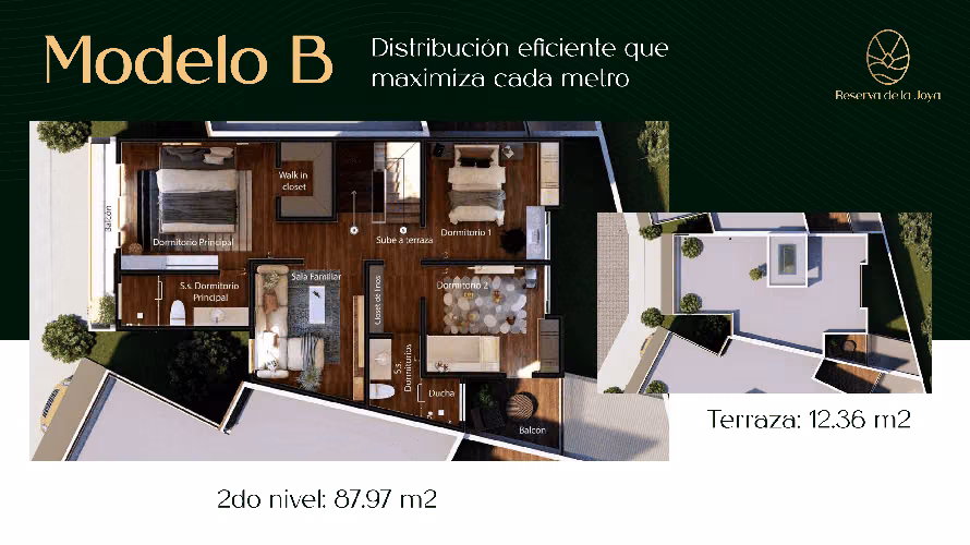 CASA EN VENTA EN PROYECTO EXCLUSIVO RESERVA DE LA JOYA CAES KM24.2 - Imagen 18