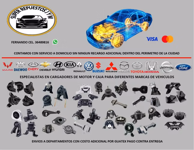 CARGADORES DE MOTOR Y MAS