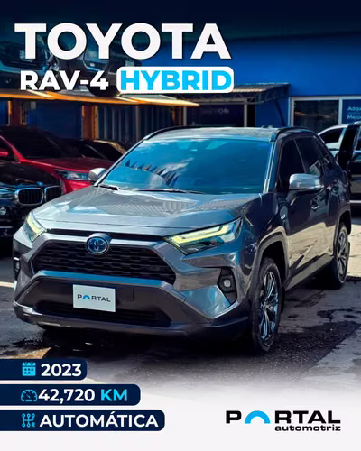 TOYOTA RAV4 HYBRID 2023 COLOR GRIS METALICO