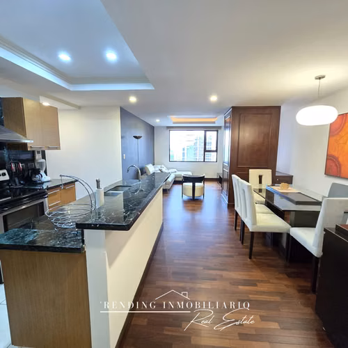 Apartamento amueblado en renta zona 10 edificio Santa María de 2 habitaciones + 2 parqueos - Imagen 5