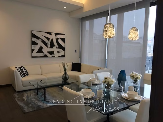 Apartamento en renta zona 16 edificio Belesa de Cayalá de 2 habitaciones + 2 parqueos