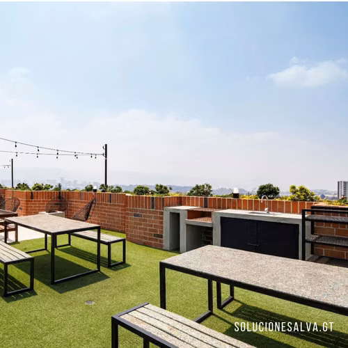 Apartamento Tipo estudio con jardín en Venta, zona 12