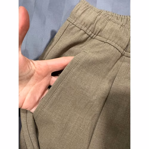 Pantalón Old Navy High-Waisted Billie Taupe Brown Wide-Leg Trouser - Talla: XL - Nuevo - Imagen 4