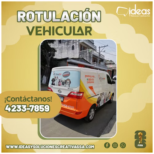 ROTULACIÓN VEHICULAR PERSONALIZADA