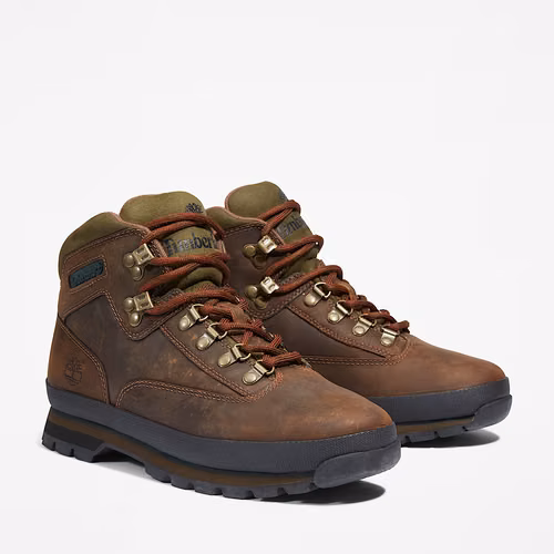 Timberland Men’s Euro Hiker Leather Boot, Nuevas - Originales Talla: 10 - Imagen 9