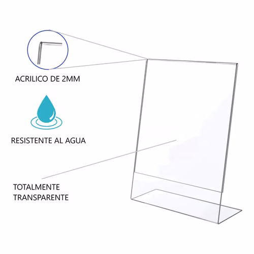 Habladores de acrílico