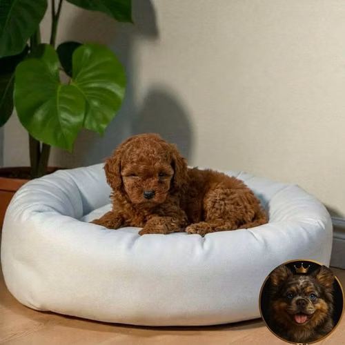 French Poodle Red Miniatura - Imagen 12