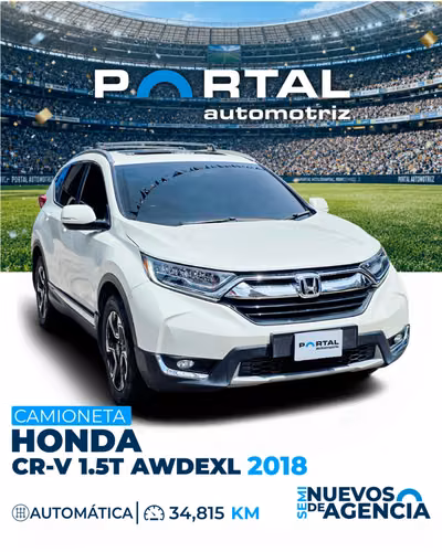 HONDA CRV 1.5 AWD EXL 2018 COLOR BLANCO