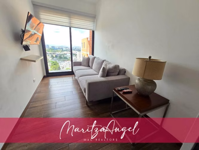 ALQUILER DE APARTAMENTO AMUEBLADO EN ZONA 10