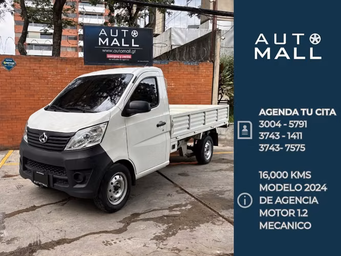 Pick up Changan MD201 año 2024 de agencia 16,500 Kms