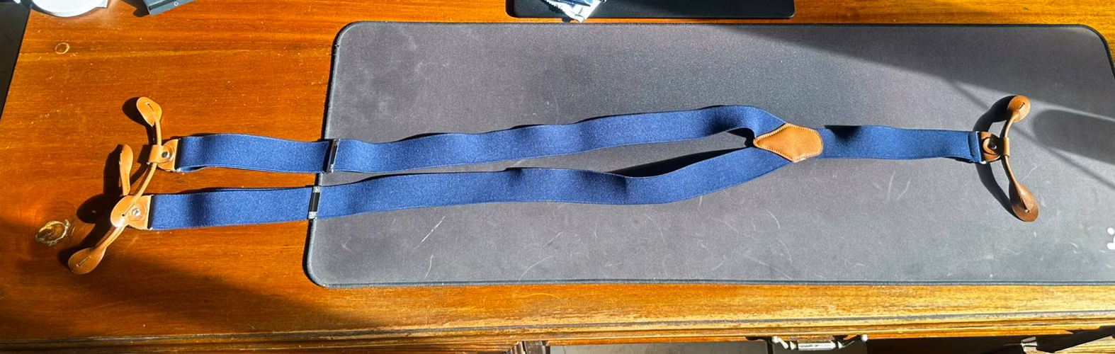 Vendo  – Tirantes Elegantes para Hombre color azul con gena