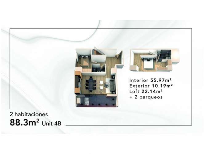  APARTAMENTO EN VENTA – 2 HAB + LÍNEA BLANCA | AOKI | ZONA 14 - Imagen 16