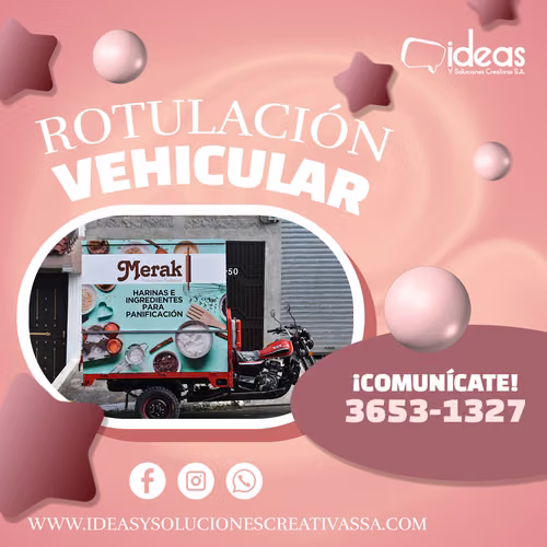 ROTULACIÓN VEHICULAR 