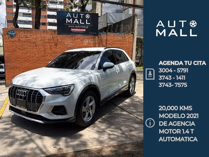 Audi Q3 1.4 turbo año 2021 de agencia 19,200 Kms