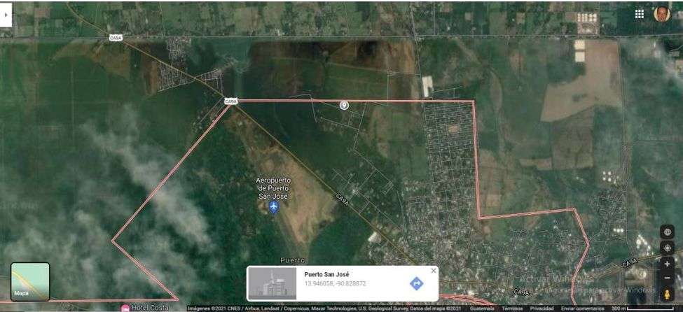 Venta de terreno 8 manzanas.