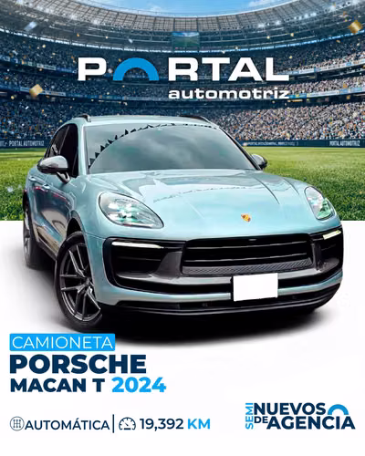 PORSCHE MACAN T 4X4 2024 COLOR PLATA METALICO
