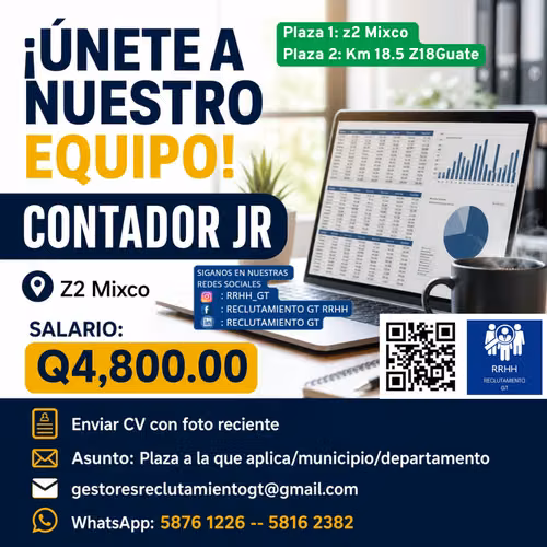 Auxiliar Contable Junior – Primeros Años de CPA