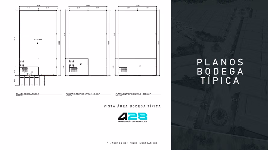 Venta de Bodegas desde 500m² en Parque Logístico Atlántica 28 – Módulos Unificables - Imagen 5